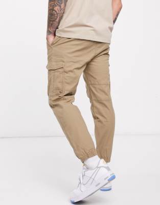 khaki ripstop cargo pants