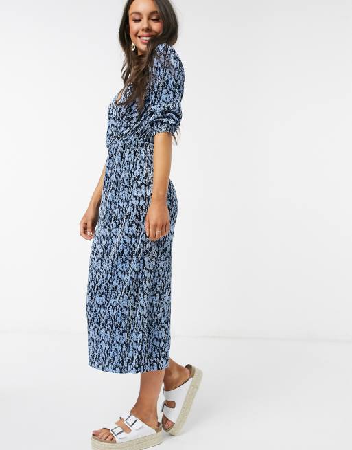 pull and bear robe fleurie