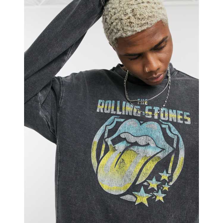 Pull and bear rolling stones hoodie new arrivals