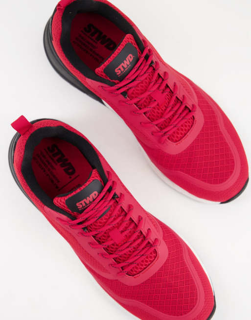 Pull and bear hot sale red shoes