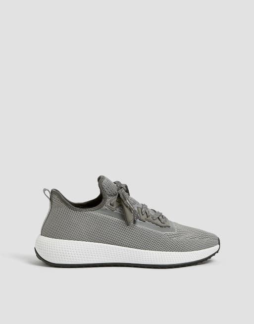 Pull&Bear running sneakers in gray | ASOS