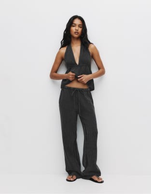 Pull & Bear - Rustic - Sweathose in Grau