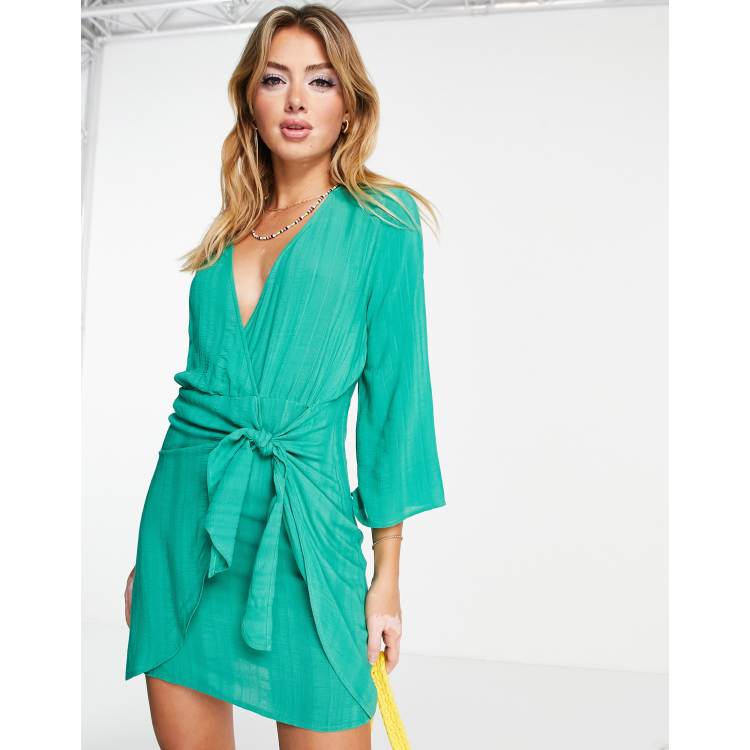 Rustic green outlet dress