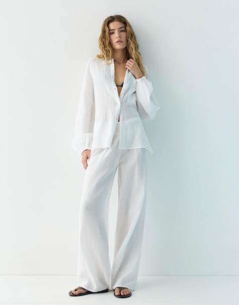 Pull&Bear - Rustieke set in wit - view 1
