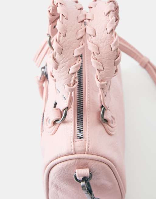 Pull&Bear - Sac bandoulié - Rose, 4 de 5