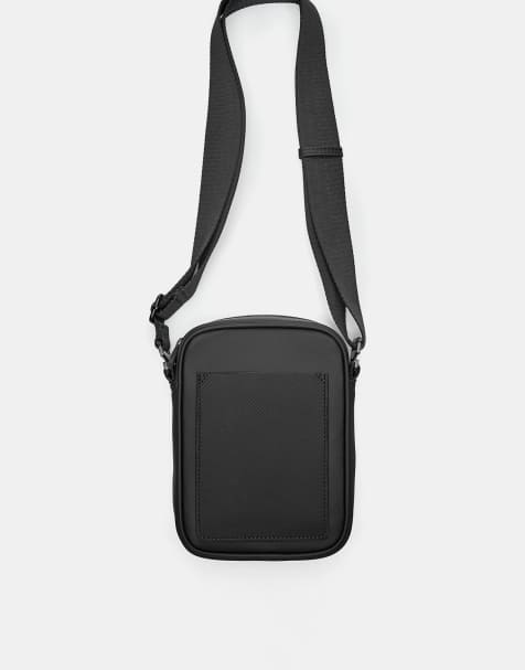 Pull&Bear - Sac bandoulière en caoutchouc - Noir - view 1