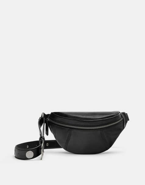 Pull&Bear - Sac ceinture clouté - Noir - view 1