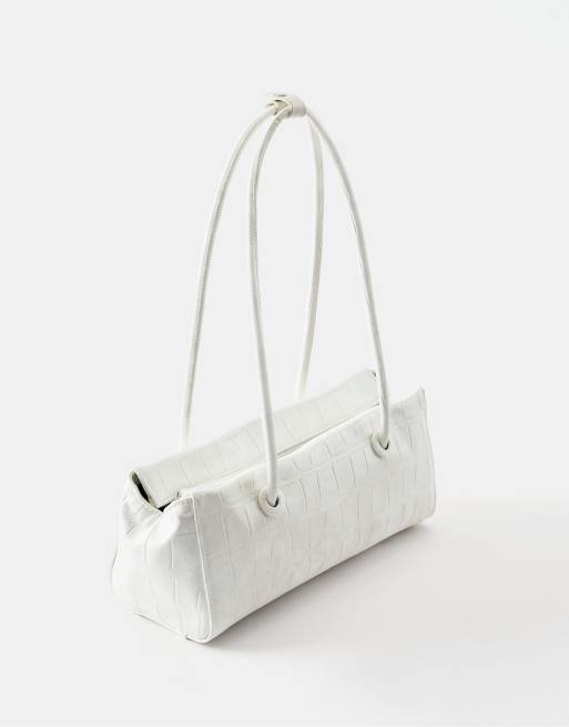Pull&Bear sac porté épaule texturé écru, 2 de 5