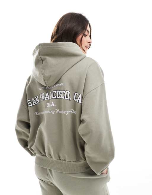 Sweat Unisexe Pull&Bear Blanc S – Peanuts Cacahuètes Motif Imprimé
