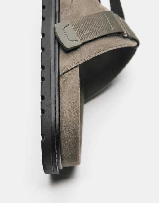 Pull&Bear - Sandales techniques - Taupe, 2 de 4