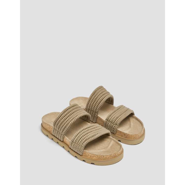 Sandali in corda kaki Asos Uomo Scarpe Sandali Sandali in corda 