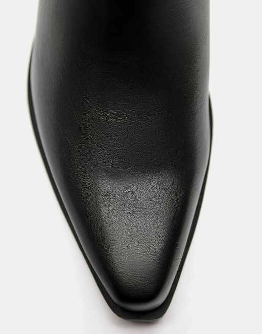 Pull&Bear - Santiags - Noir, 3 de 4