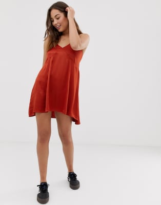 pull and bear slip dress