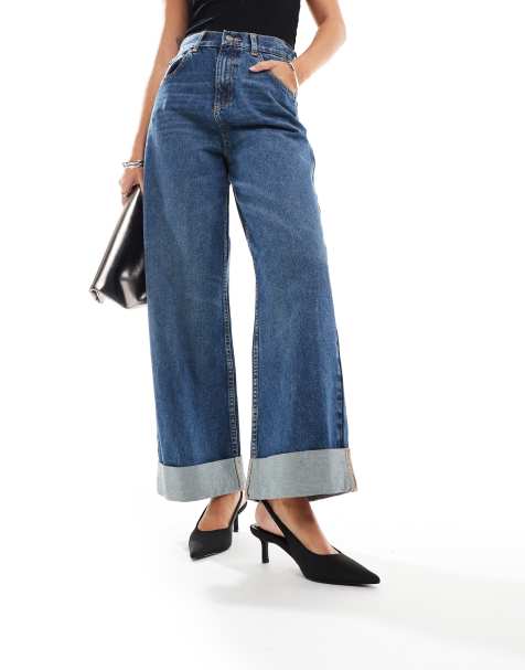 Pull&Bear - Scarpe in nylon con tacchetti a spillo nere con cinturino sul retro - view 1