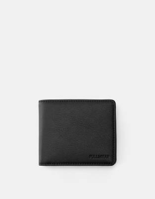Schlichte Geldbörse in Schwarz Schwarz M