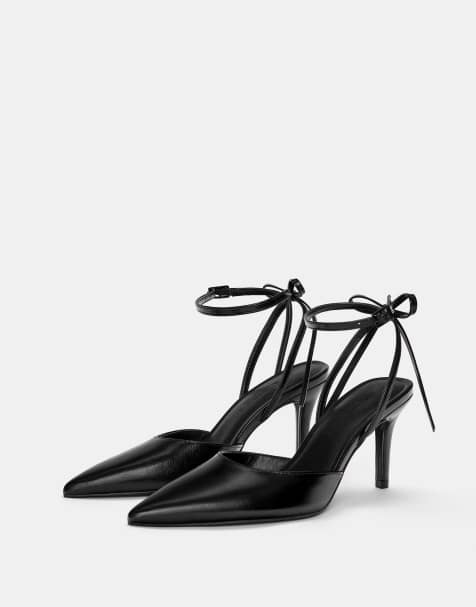 Pull&Bear – Schuhe in Schwarz mit Absatz - view 1