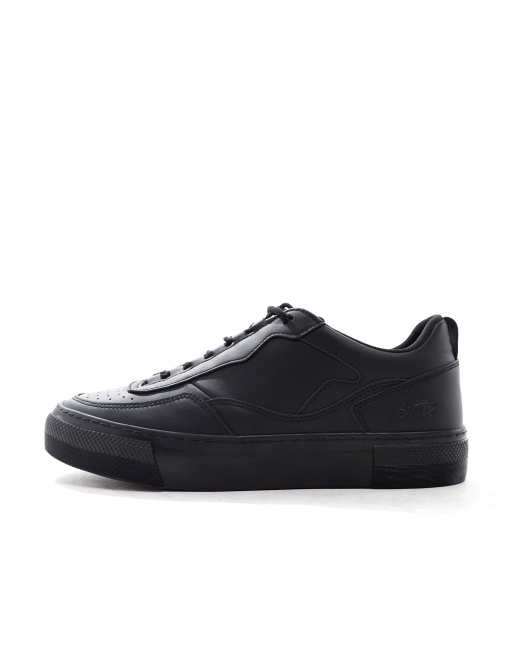 Pull&Bear – Schwarze Sneaker, 2 von 5