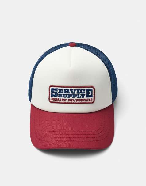 Pull&Bear - Service Supply - Rød trucker-kasket - view 1