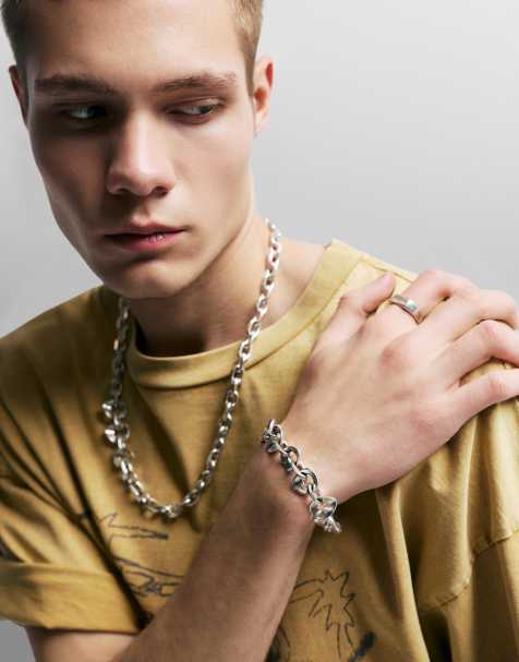 Pull&Bear – Set mit Halskette und Armband in verschiedenen Farben - view 1