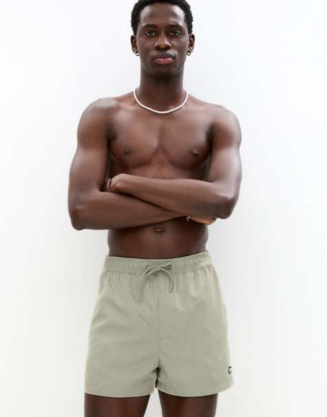 Pull&Bear - Set van 2 basic zwembroeken in zwarte teint - view 1