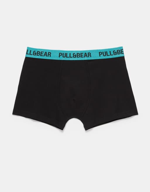 Pull&Bear - Set van 3 boxershorts in andere kleuren, 3 van 4