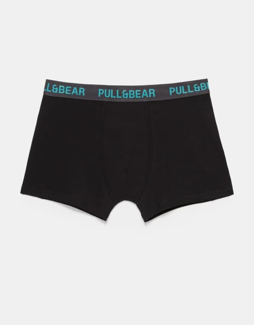 Pull&Bear - Set van 3 boxershorts in andere kleuren, 4 van 4