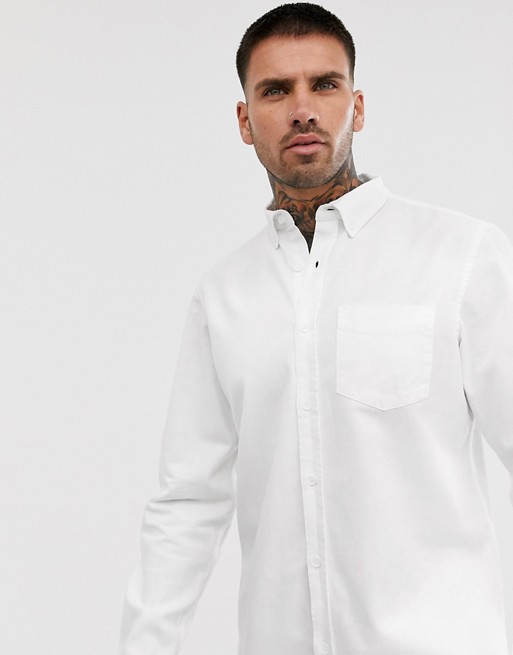 Pull&Bear shirt in white