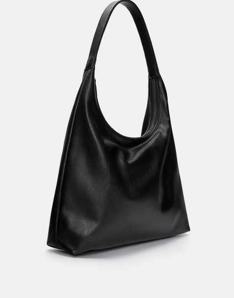 Pull&Bear shopper bag in black - view 1