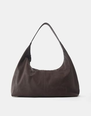 Pull & Bear - Shopper in Braun-Brown