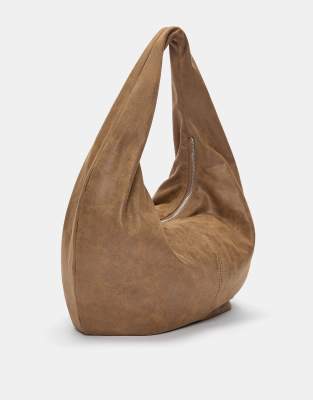 Pull&Bear - Shopper in bruin - view 1
