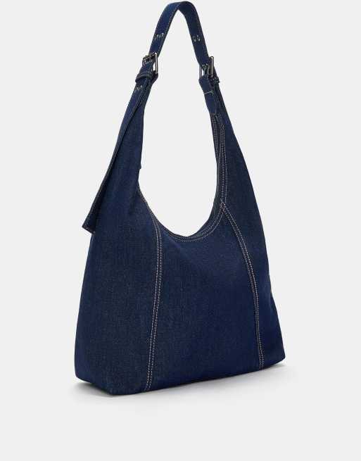 Shopper Handtasche Aus Jeans Pull&Bear – Shopper-Tasche Aus