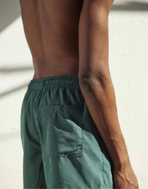 Pull&Bear - Short de bain basique - Vert, 2 de 4