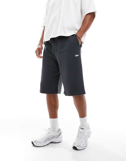 Pull&Bear - Short en jersey - Gris