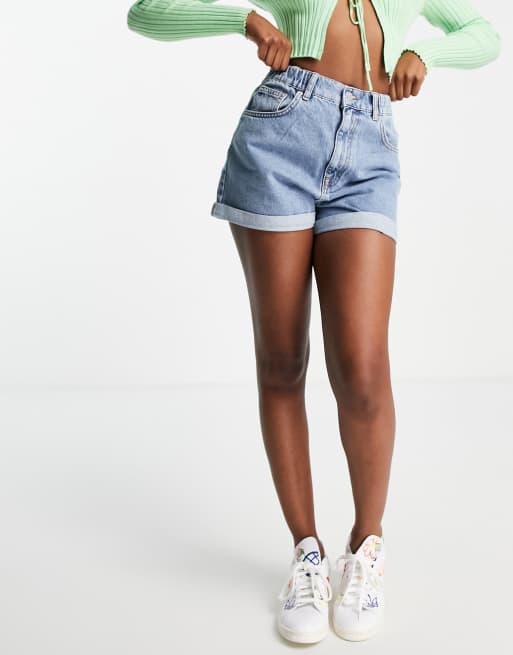 Short discount jean elastique