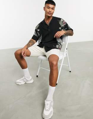 pull and bear short sleeve shirt