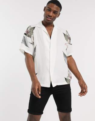 pull and bear short sleeve shirt