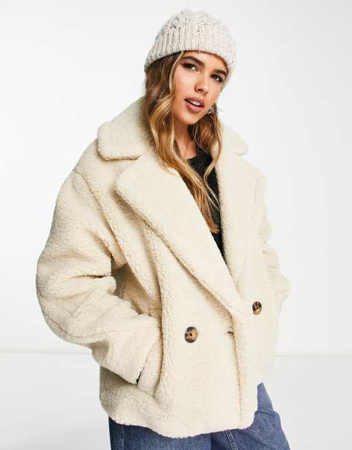 Teddy bear coat short sale