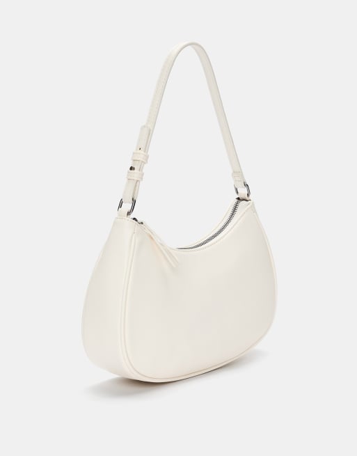 Pull&Bear shoulder bag in ecru, 2 of 4