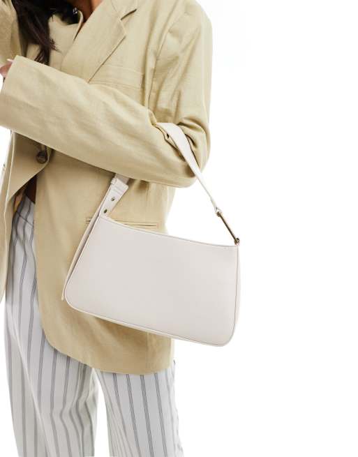  Pull&Bear shoulder bag in white