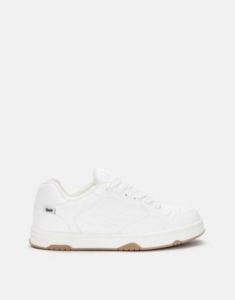 Pull&Bear Skater sneakers in white - view 1