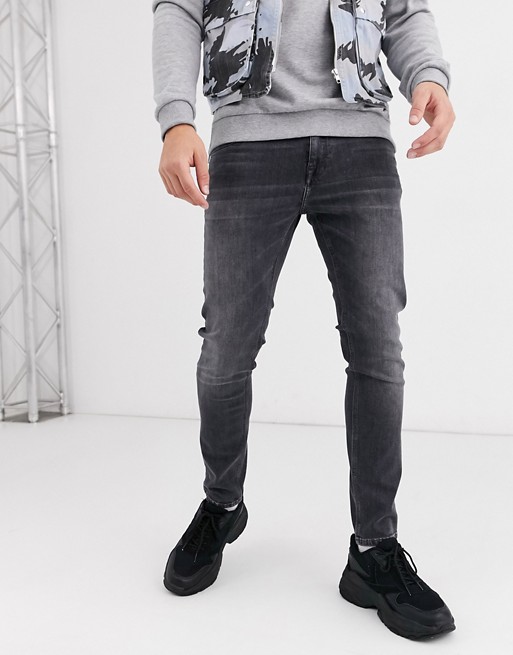 Pull&Bear skinny fit jeans in grey
