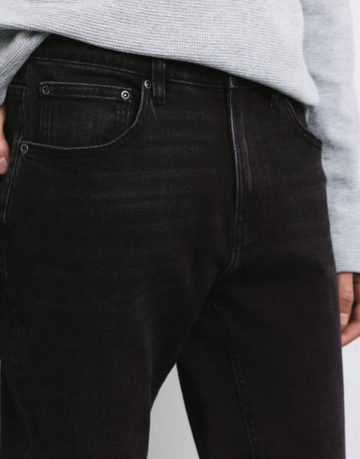 Pull&Bear skinny jeans in vervaagd zwart, 2 van 7