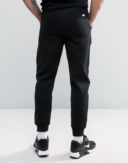 Pull Bear Skinny Joggers In Black ASOS