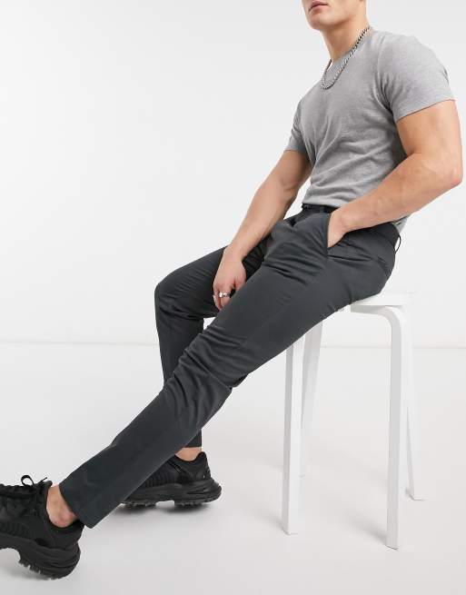 Pull&Bear skinny smart chinos in grey