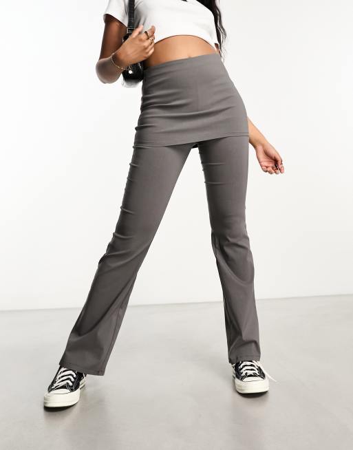 https://images.asos-media.com/products/pullbear-skirt-detail-flare-pants-in-charcoal-gray/205428569-1-grey?$n_640w$&wid=513&fit=constrain