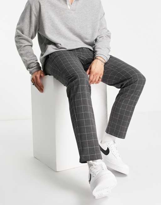 Tartan pants pull deals and bear