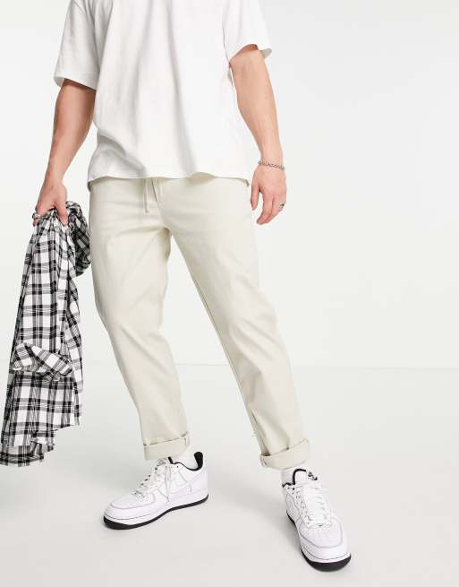 Pull&Bear slim chino in beige | ASOS