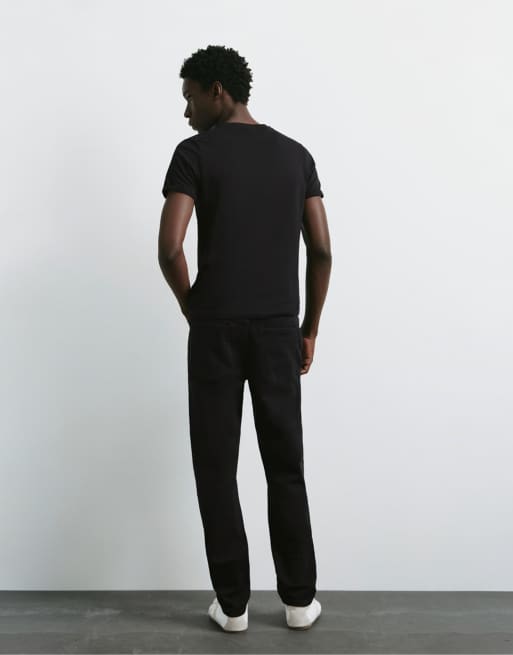 Pull&Bear Slim fit jeans in black, 2 of 7