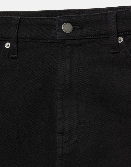 Pull&Bear Slim fit jeans in black, 7 of 7