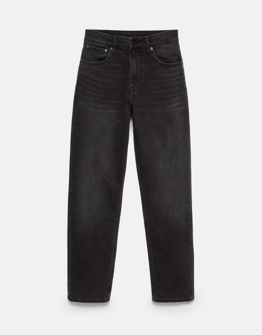 Pull&Bear Slim fit jeans in faded black, 6 of 7